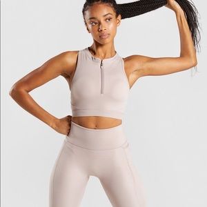 Gymshark Taupe/Mauve Speed Sports Bra